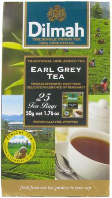 Dilmah Earl Grey Thee Zakjes
