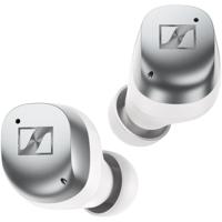 Sennheiser MOMENTUM True Wireless 4 - Smart Earbuds met Bluetooth 5.4, kristalhelder geluid, comfortabel ontwerp, accuduur van 30 uur en adaptieve ANC - wit zilver - thumbnail
