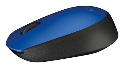 Logitech M171 Muis Draadloos, Radiografisch Optisch Blauw, Zwart 3 Toetsen 1000 dpi Logitech M171 Muis Draadloos, Radiografisch Optisch Blauw, Zwart 3 Toetsen 1000 dpi