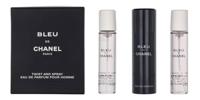 Chanel Bleu De Chanel Pour Homme Giftset Cadeauset 60 ml Heren - thumbnail