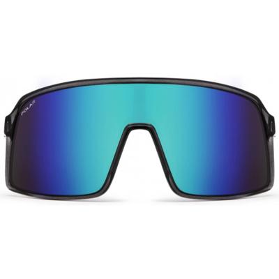 Polar zonnebril Aventador gepolariseerd Cat. 4 nylon zwart/blauw Polar zonnebril Aventador gepolariseerd Cat. 4 nylon zwart/blauw