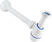 Bekersifon - muurbuis - rozet - Kunststof - 1-1/4 x 32mm - thumbnail