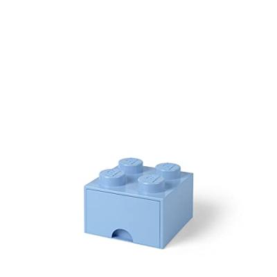 Room Copenhagen LEGO Brick Drawer 4 Licht blauw opbergdoos