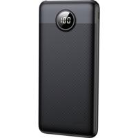 XCell Powerbank 10000 USB PD, Quick Charge 3.0, QC 3.0 LiPo Zwart Statusweergave - thumbnail