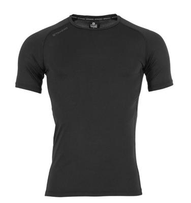 Stanno Core Ondershirt Korte Mouwen Zwart Stanno Core Ondershirt Korte Mouwen Zwart