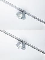 Paulmann 95580 ProRail3 Cover 230V-railsysteemcomponenten Afdekrail Grijs - thumbnail