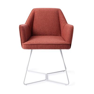 Jesper Home Eetkamerstoel 'Tome' Beehive White, kleur Shabby Saffron