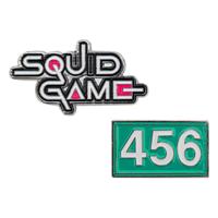 Squid Game Pins 2-Pack Squid Game & Player 456 - thumbnail