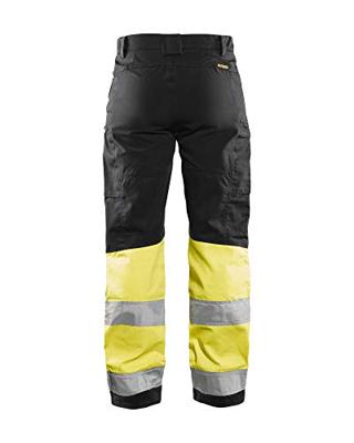 Blåkläder Dames werkbroek High-Vis met stretch 71611811 | Zwart/High-Vis Geel | Maat 38 - 7330509615737 Blåkläder Dames werkbroek High-Vis met stretch 71611811 | Zwart/High-Vis Geel | Maat 38 - 7330509615737