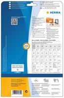 Etiket HERMA 4820 66x33.8mm wit 600stuks - thumbnail