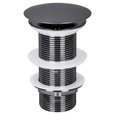 Wastafel Afvoerplug Differnz Always Open 7 cm Gunmetal