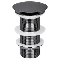 Wastafel Afvoerplug Differnz Always Open 7 cm Gunmetal - thumbnail