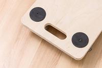 Metafranc Meubelroller 590X290 Sh/Pu 200Kg W - WU0822100 - thumbnail