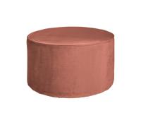 Woood Sara poef laag Oudroze - thumbnail