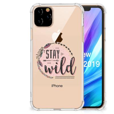 Apple iPhone 11 Pro Max Stevig | Bumper Hoesje | Boho Stay Wild Apple iPhone 11 Pro Max Stevig | Bumper Hoesje | Boho Stay Wild