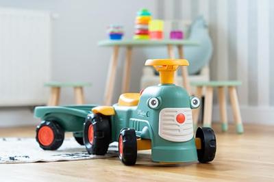 Falk maurice looptractor set groen/geel - thumbnail