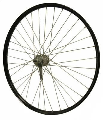 Achterwiel 28-15/8-13/8 Nexus 3V RN RVS spk zwart velg