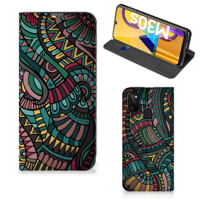 Samsung Galaxy M30s | M21 Hoesje met Magneet Aztec - thumbnail