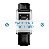 Horlogeband Hugo Boss HB-135-1-14-2331 / 1512619 Leder Zwart 22mm - thumbnail