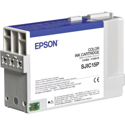 Epson Inktcartridge SJIC15P Origineel Cyaan, Magenta, Geel C33S020464