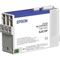 Epson Inktcartridge SJIC15P Origineel Cyaan, Magenta, Geel C33S020464 - thumbnail