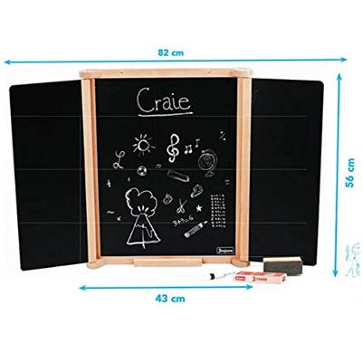 Dubbelzijdig krijtbord Jeujura