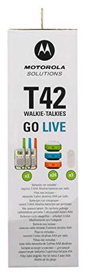Motorola Solutions T42 TALKABOUT T42 Triple PMR-portofoon Set van 3 stuks