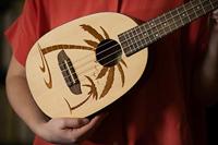 Ortega Pineapple Series RUPA5 concert ukelele naturel - thumbnail