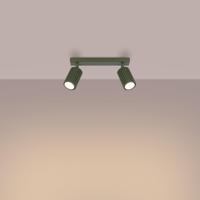 Plafondlamp KARBON 2 olijfgroen - thumbnail