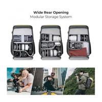 K&F Concept Alpha Air camera rugzak 25L met variabele vakindeling en regenhoes - geel - thumbnail