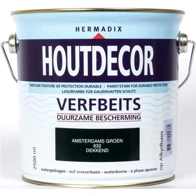 Houtdecor 632 amsterdam groen 2500 ml Hermadix - Hermadix