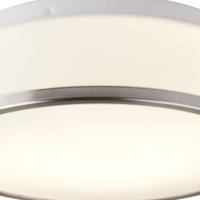 Searchlight BadkamerlampDiscs Ø 28cm zilver - 7039-28SS - thumbnail