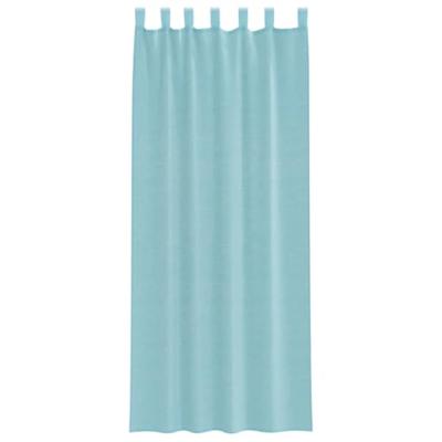 Gordijnen met lussen 2 st 140x260 cm turkoois Gordijnen met lussen 2 st 140x260 cm turkoois