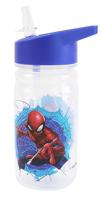Serviesset - FUN HOUSE - SPIDERMAN - Glas, bord Ø22 cm en Ø16 cm, bestek, waterfles en snackbox - thumbnail