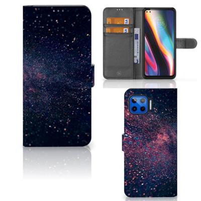 Motorola Moto G 5G Plus | Book Case | Stars Motorola Moto G 5G Plus | Book Case | Stars