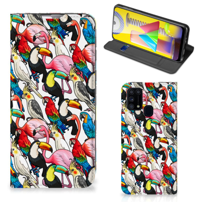 Samsung Galaxy M31 | Hoesje maken | Birds Samsung Galaxy M31 | Hoesje maken | Birds