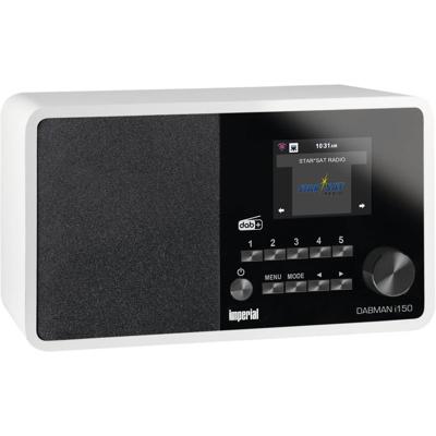 Imperial DABMAN i150 Internetradio Internet, DAB+, VHF (FM) USB, WiFi, LAN, Internetradio Wit