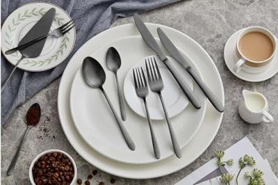 Buccan - Bestekset - London - 39 delig - Zwart