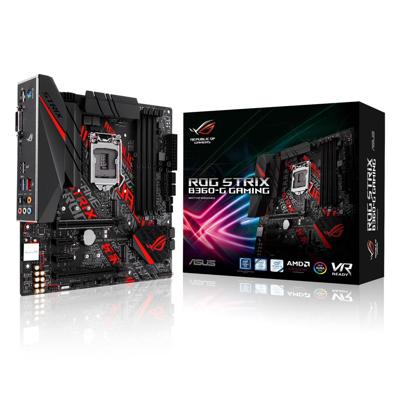 Asus ROG STRIX B360-G GAMING Moederbord Socket Intel® 1151v2 Vormfactor Micro-ATX Moederbord chipset Intel® B360
