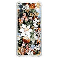 Case voor OPPO A16 | A16s | A54s Dark Flowers - thumbnail