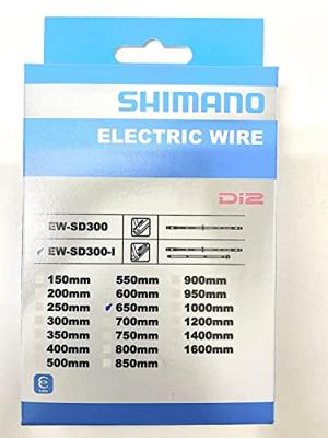 SHIMANO Stroomkabel "di2 ew-sd300" van power cable shim.di2 ew-sd300 650mm