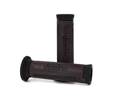 Domino handvat "a350" rubber grip a350 br/sw 120mm open