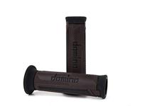 Domino handvat "a350" rubber grip a350 br/sw 120mm open - thumbnail