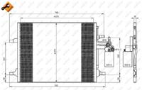 Condensor, airconditioning 35930 - thumbnail