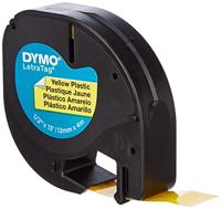 DYMO S0721620 Labeltape Kunststof Tapekleur: Hyper-geel Tekstkleur: Zwart 12 mm 4 m - thumbnail