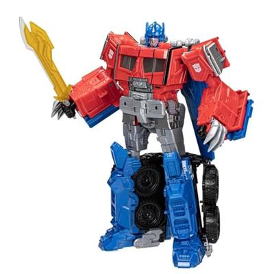 Transformers Rise of the Beasts Beast Mode Optimus Prime actiefiguur