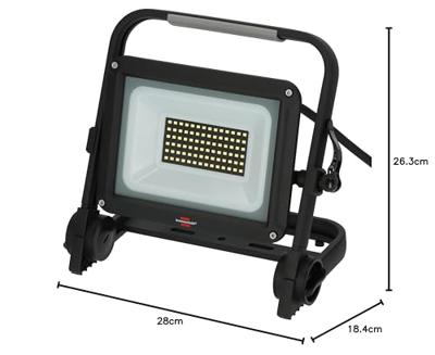 Brennenstuhl JARO 7060 M 1171250547 LED-buitenschijnwerper Energielabel: D (A - G) 50 W Lichtkleur (naam): Daglichtwit Brennenstuhl JARO 7060 M 1171250547 LED-buitenschijnwerper Energielabel: D (A - G) 50 W Lichtkleur (naam): Daglichtwit