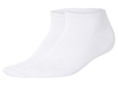 esmara 2 Paar sneakersokken (Wit, 39-42) esmara 2 Paar sneakersokken (Wit, 39-42)