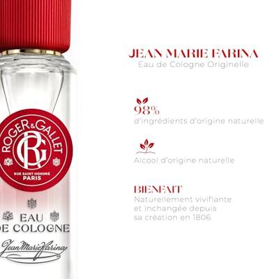 Roger & Gallet Jean Marie Farina Eau De Cologne Spray 30 ml Roger & Gallet Jean Marie Farina Eau De Cologne Spray 30 ml