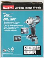 Makita DTW300Z Accu slagmoersleutel 330Nm 1/2" frictiering 18V Basic Body - thumbnail